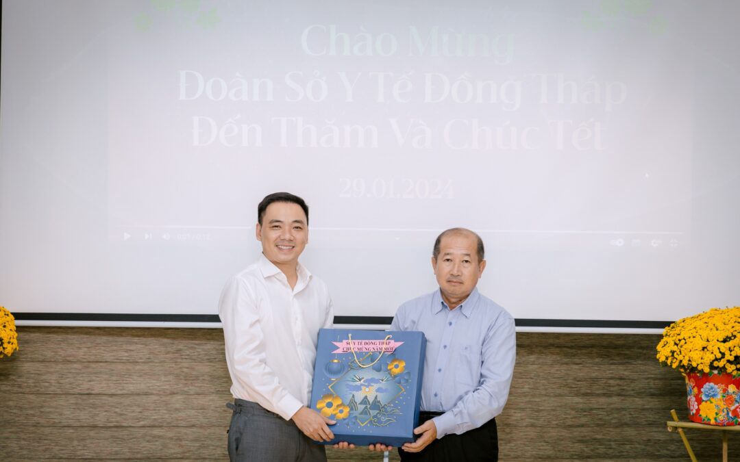 Lãnh đạo Sở Y tế đến chúc Tết Giáp Thìn