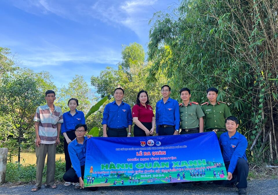 Lễ ra quân Chiến dịch tình nguyện “Hành quân xanh”