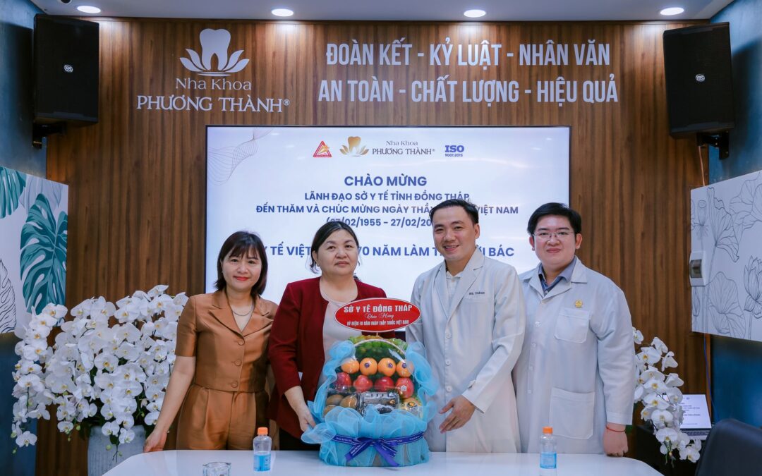 Lãnh đạo Sở Y tế chúc mừng kỷ niệm 70 năm Ngày Thầy thuốc Việt Nam