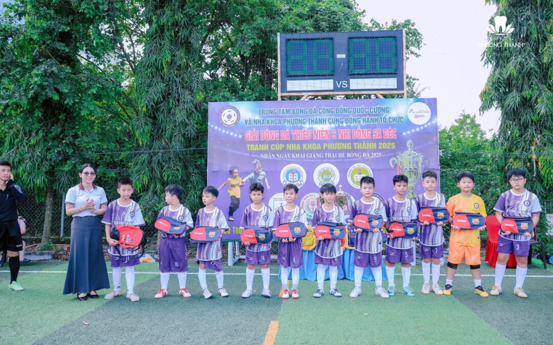 Giải bóng đá thiếu niên, nhi đồng Sa Đéc 2025 tranh cúp Nha khoa Phương Thành