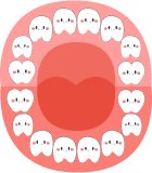 Minh họa răng hàm dưới dạng hoạt hình dễ thương – giúp trẻ em học về chăm sóc răng miệng tại Nha Khoa Phương Thành