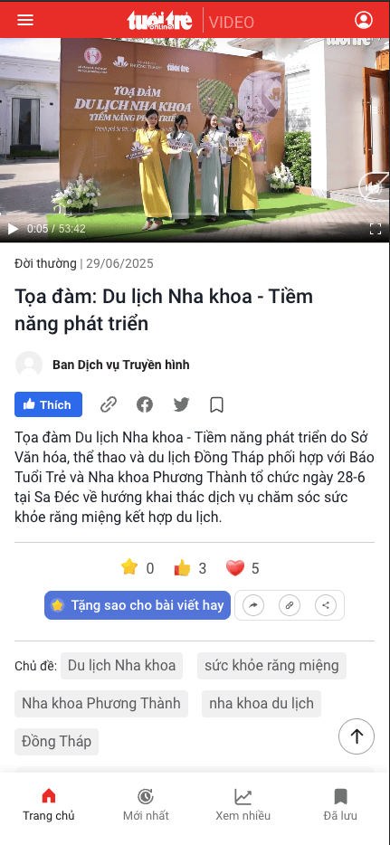 Tọa đàm: Du lịch Nha Khoa - Tiềm năng phát triển